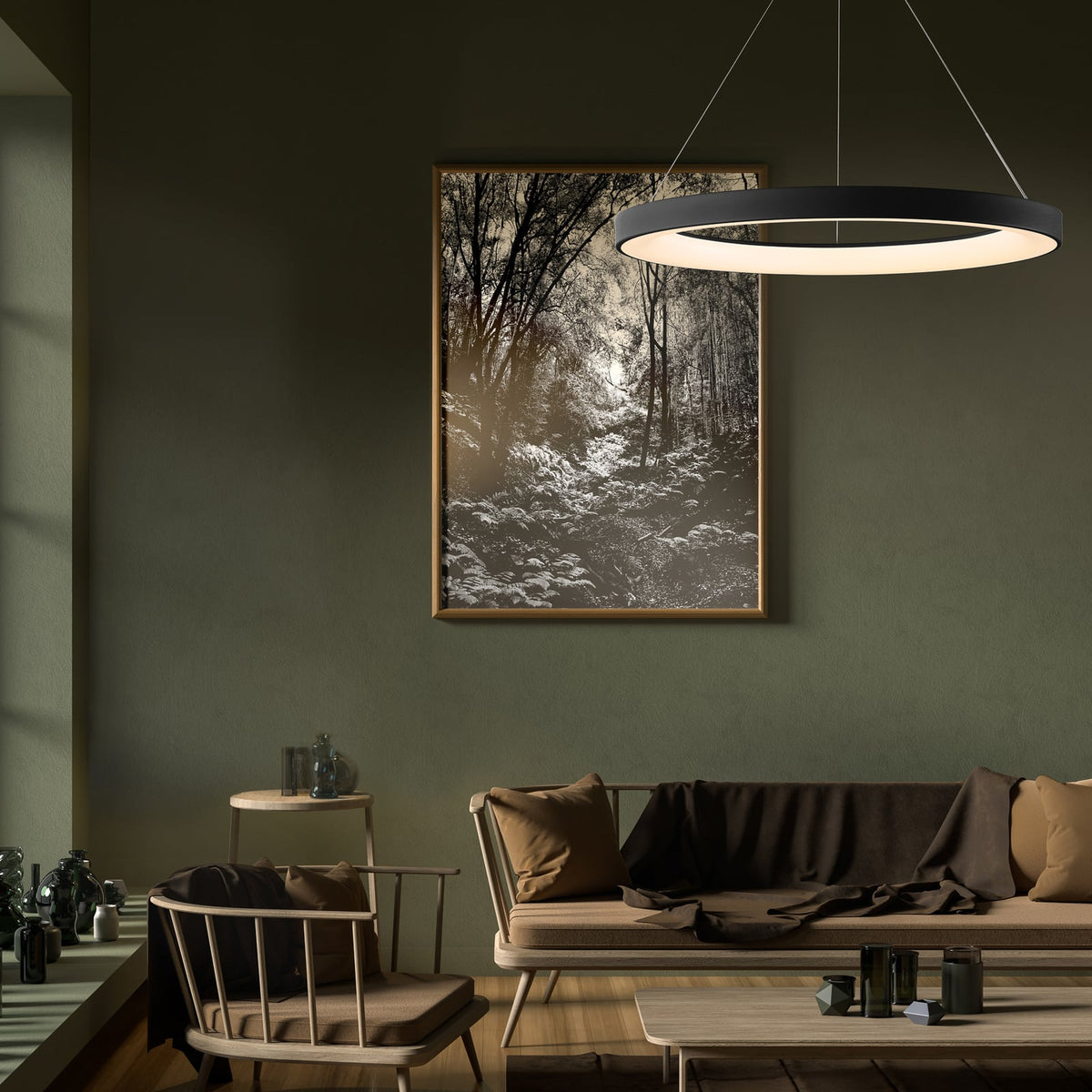 Lumitierra Nebula, lámpara Colgante LED Inteligente CCT (vista 3)