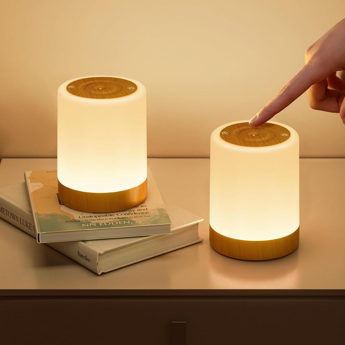 Lumitierra Eco — RGB Rechargeable Table Lamp with 5 Modes