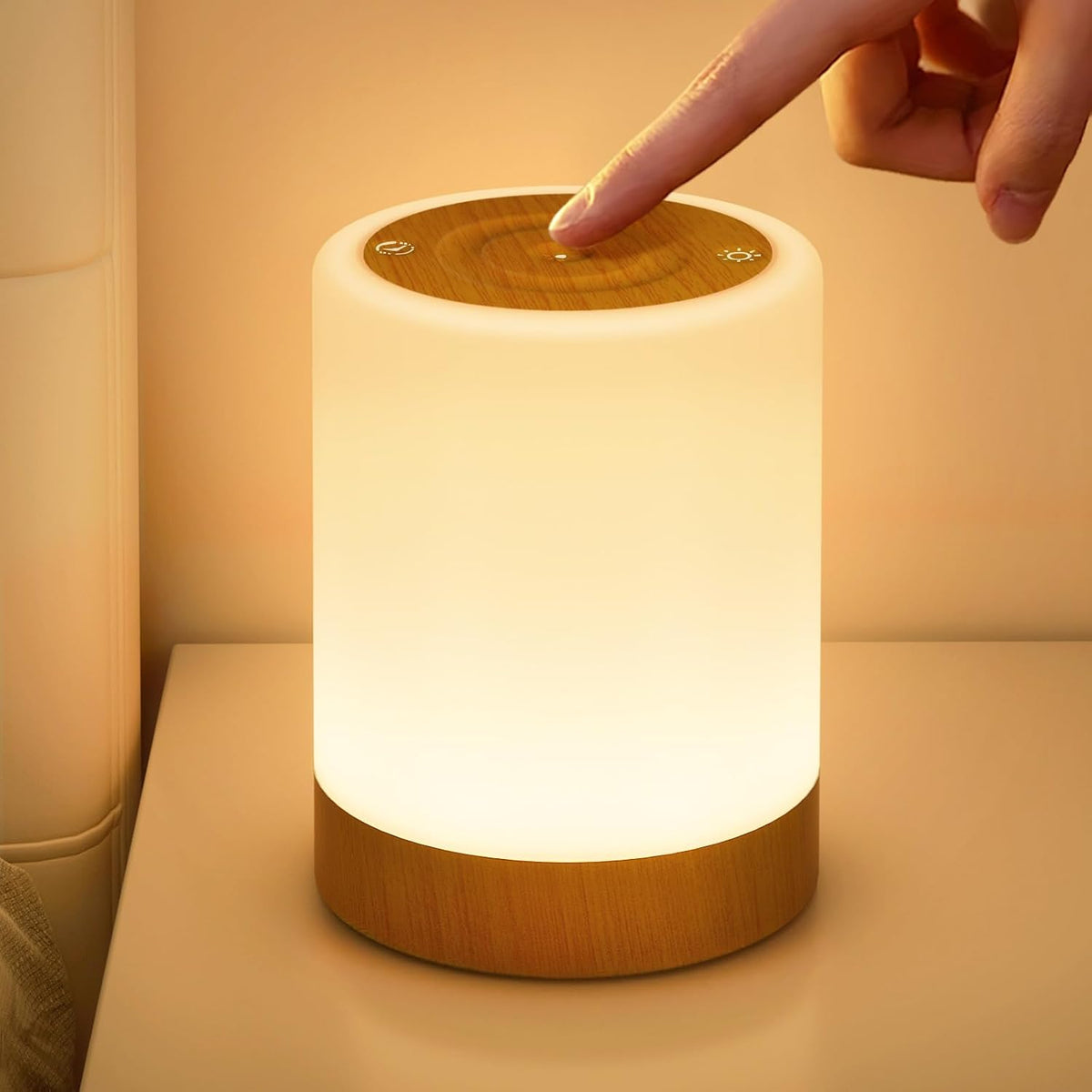 Lumitierra Eco — RGB Rechargeable Table Lamp with 5 Modes