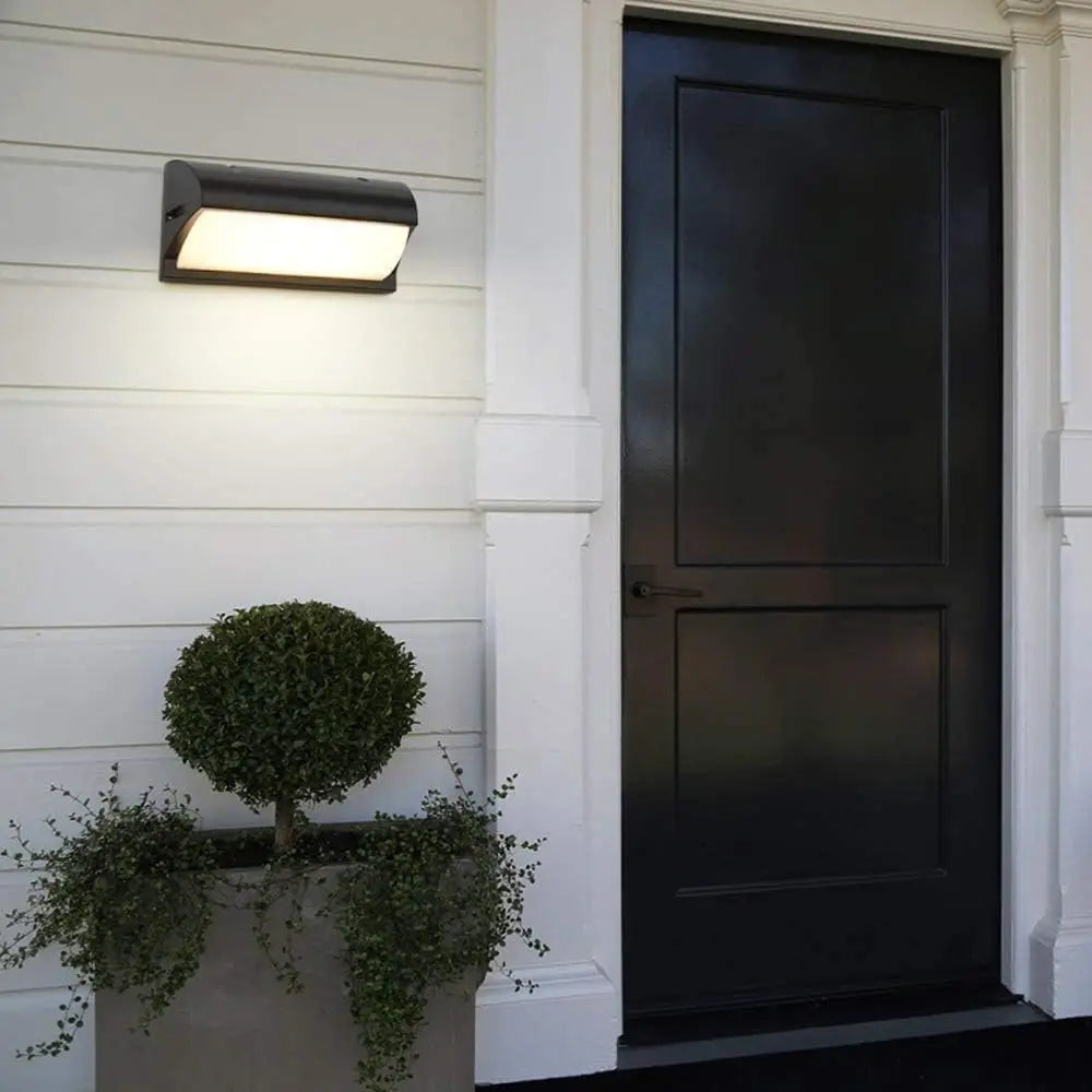 Lumitierra Vera — IP65 Outdoor LED Wall Light (2-pack)