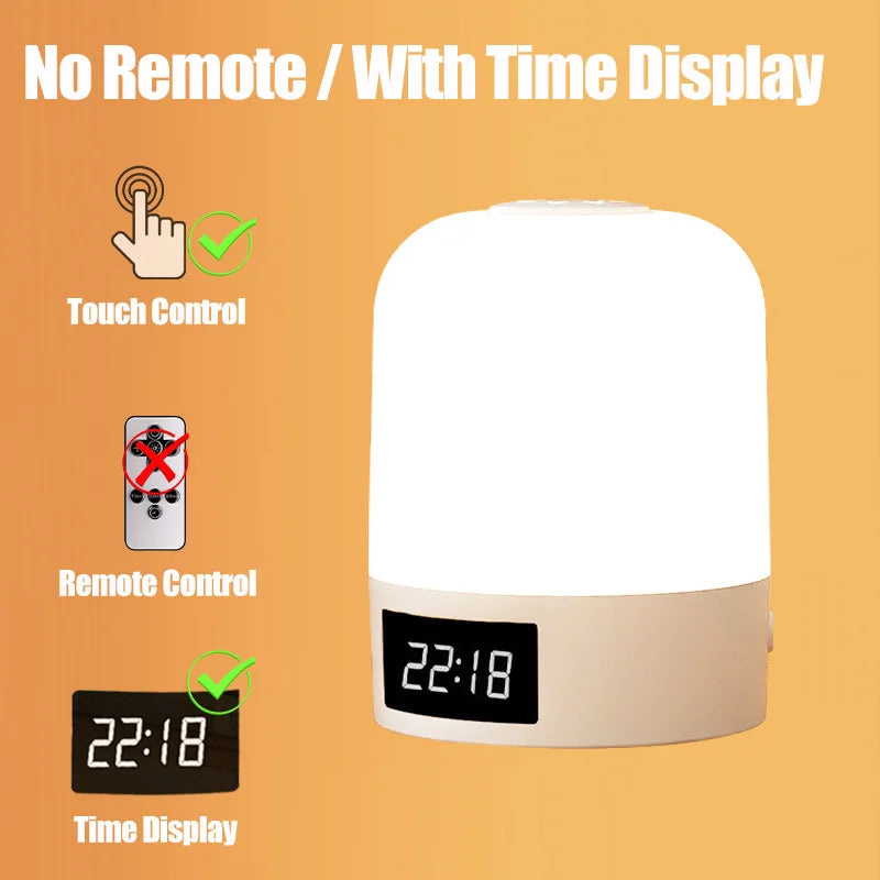 Lumitierra Nana — 3-Tone Rechargeable Touch Night Light