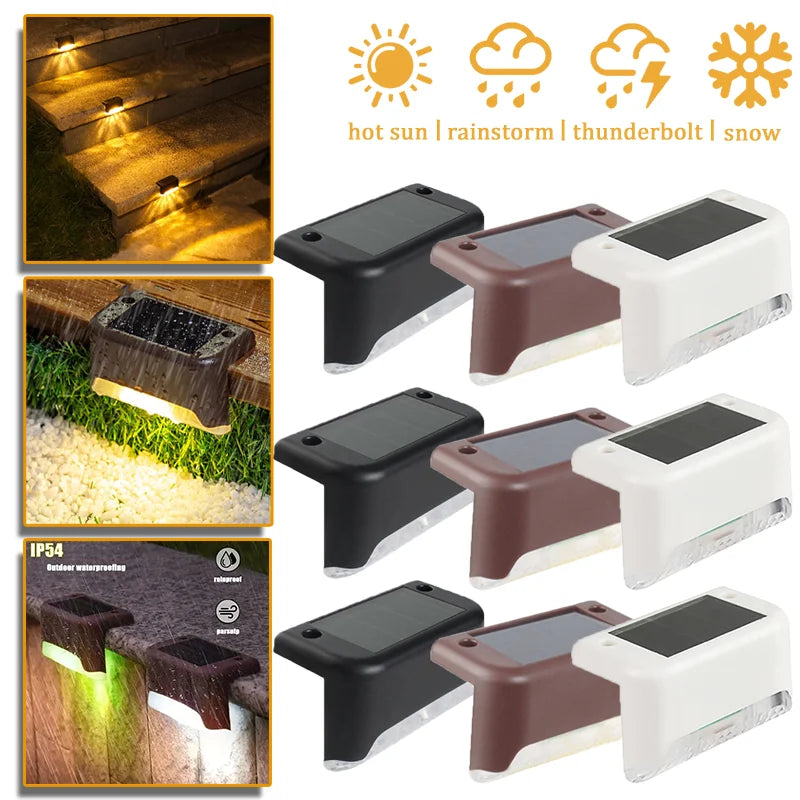 Lumitierra Sendero — Solar Step Light for Stairs