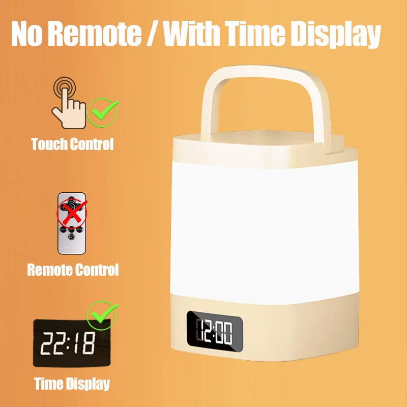 Lumitierra Nana — 3-Tone Rechargeable Touch Night Light