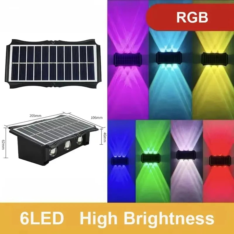 Lumitierra Levante — Up and Down Solar Wall Light