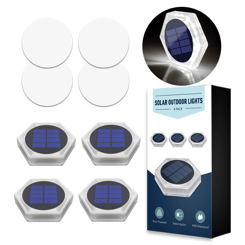 Lumitierra Losa — IP68 Solar In-Ground Light