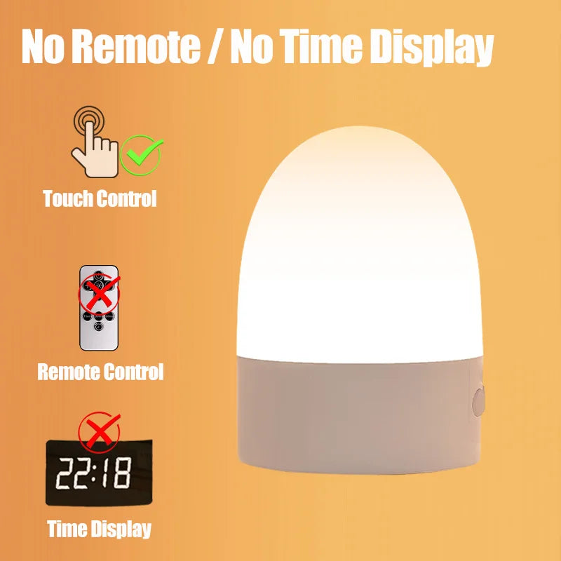 Lumitierra Nana — 3-Tone Rechargeable Touch Night Light