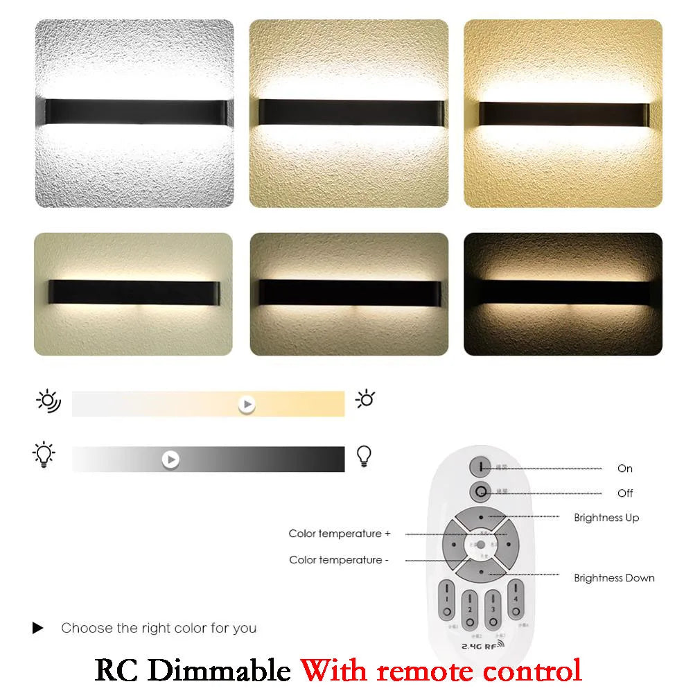Lumitierra Calma — Dimmable LED Wall Light