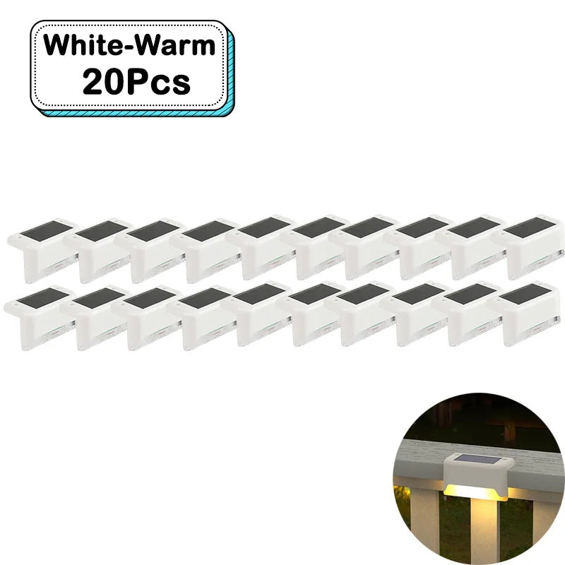 Lumitierra Sendero — Solar Step Light for Stairs