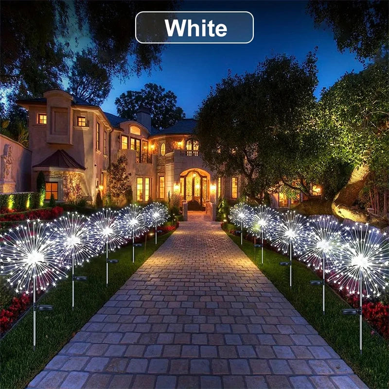 Lumitierra Chispa — 200-LED Copper Wire Solar String Light