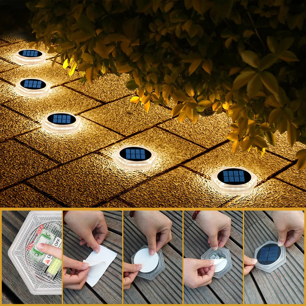 Lumitierra Losa — IP68 Solar Ground Light