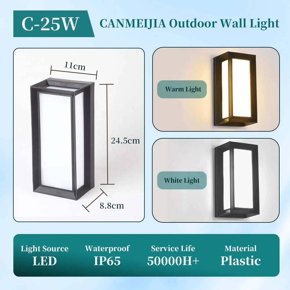 Lumitierra Arce — Vintage Rectangular Wall Light