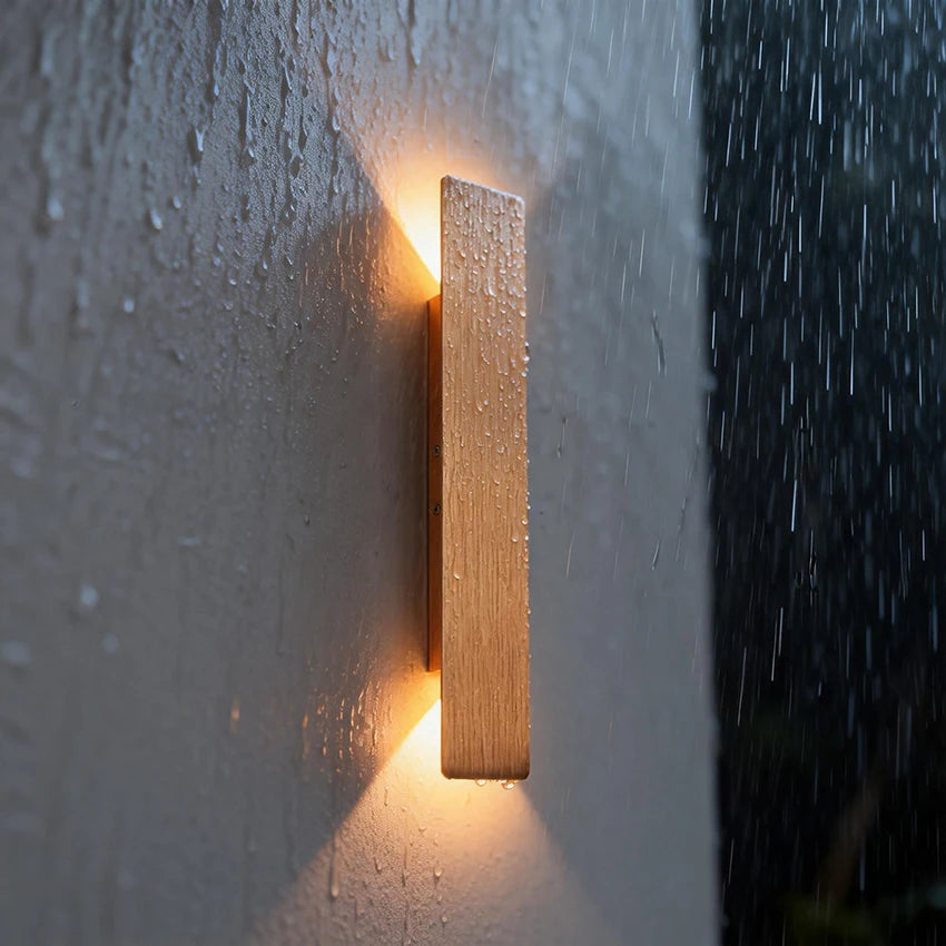 Lumitierra Cobre, aplique LED Arriba/Abajo para Exterior (vista 2)