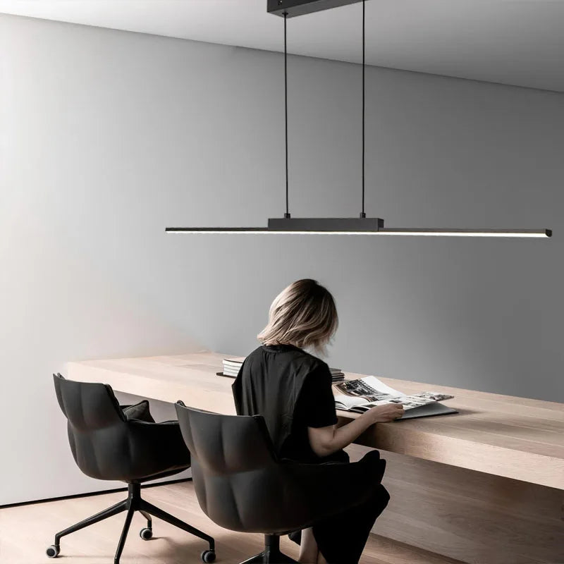 Lumitierra Estela — Linear Pendant Dining Room Lamp