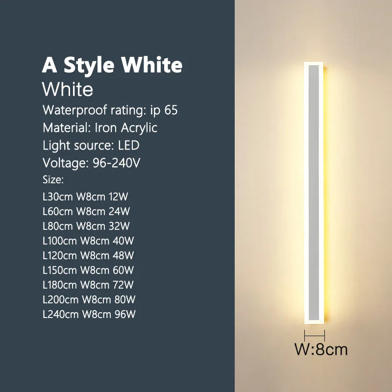Lumitierra Peña — IP65 Outdoor LED Wall Sconce