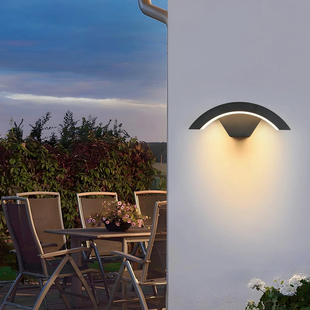 Lumitierra Ocaso — 24W LED Outdoor Wall Sconce
