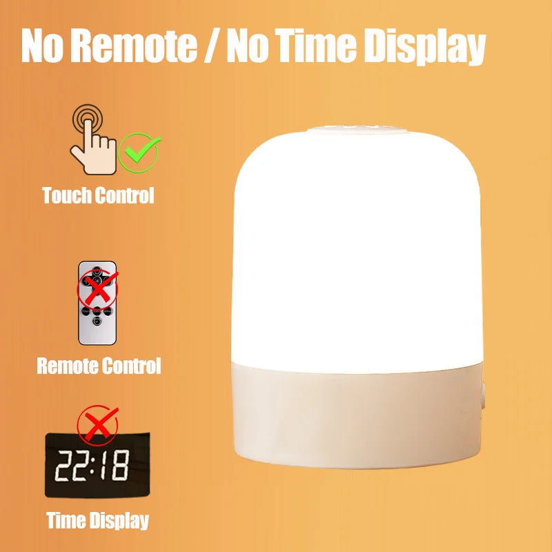 Lumitierra Nana — 3-Tone Rechargeable Touch Night Light