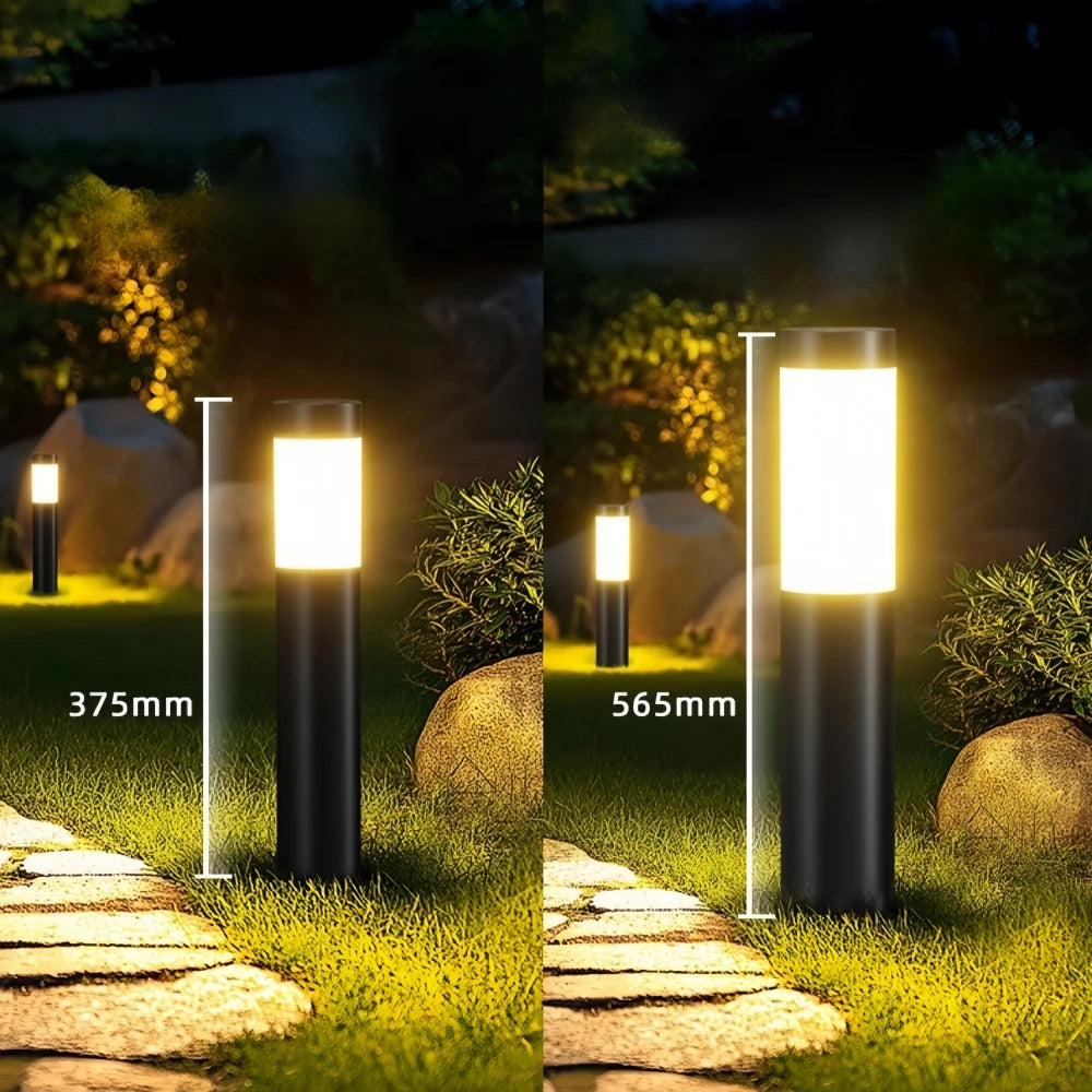 Lumitierra Salina — Stainless Steel Solar Path Light