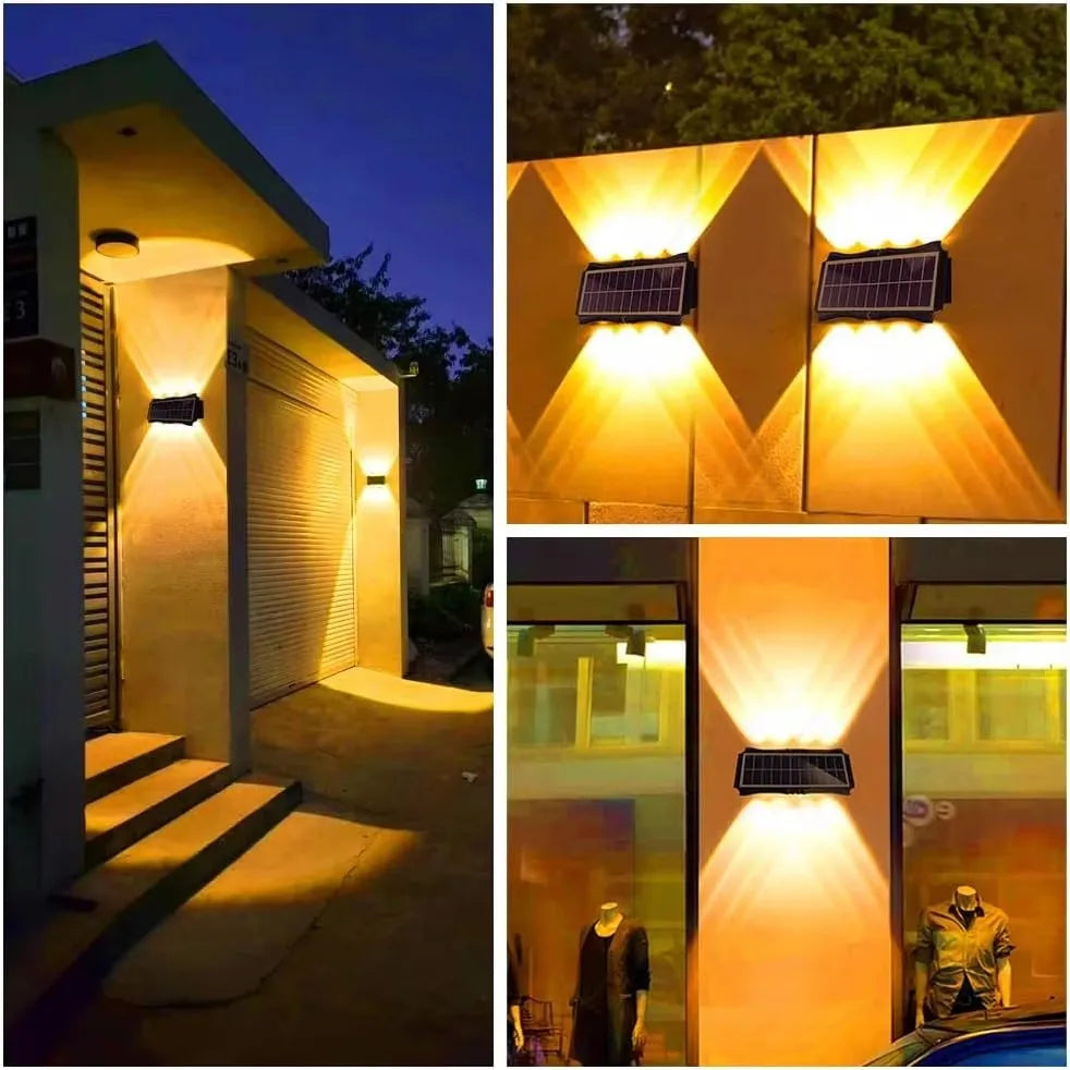 Lumitierra Levante — Up/Down Solar Wall Light