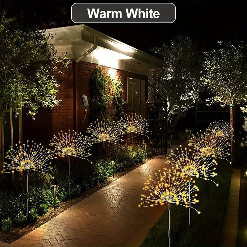 Lumitierra Chispa — 200-LED Copper Wire Solar String Light