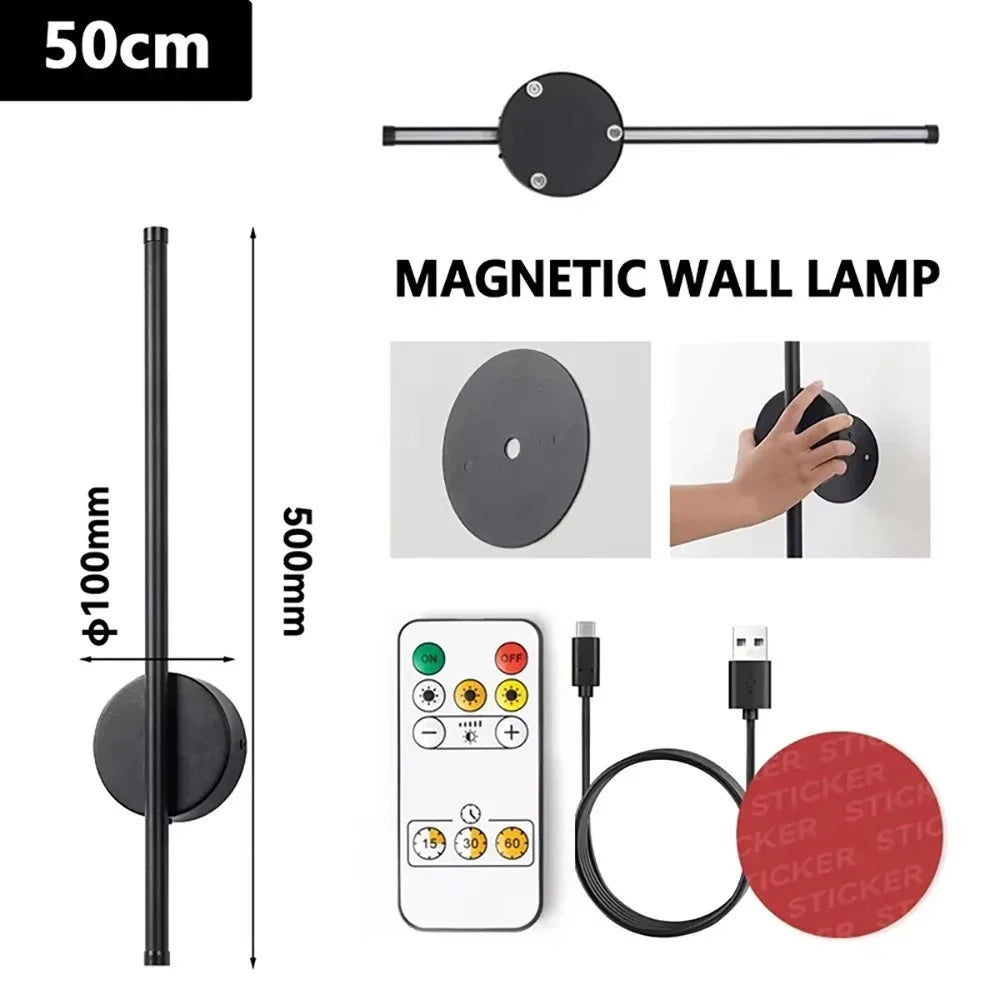 Lumitierra Cenit — Rechargeable LED Wall Light with Remote
