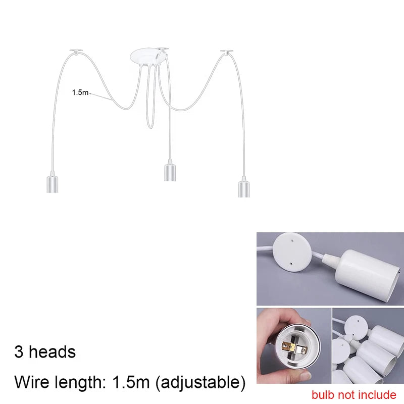 Lumitierra Ribera — Multi-Light Chandelier Pendant
