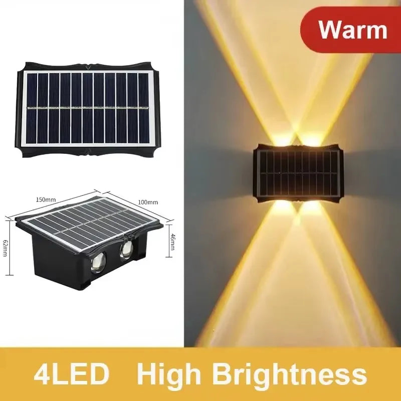 Lumitierra Levante — Up and Down Solar Wall Light