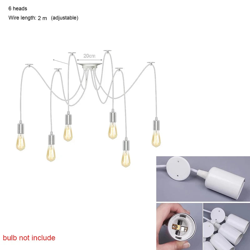 Lumitierra Ribera — Multi-Light Chandelier Pendant