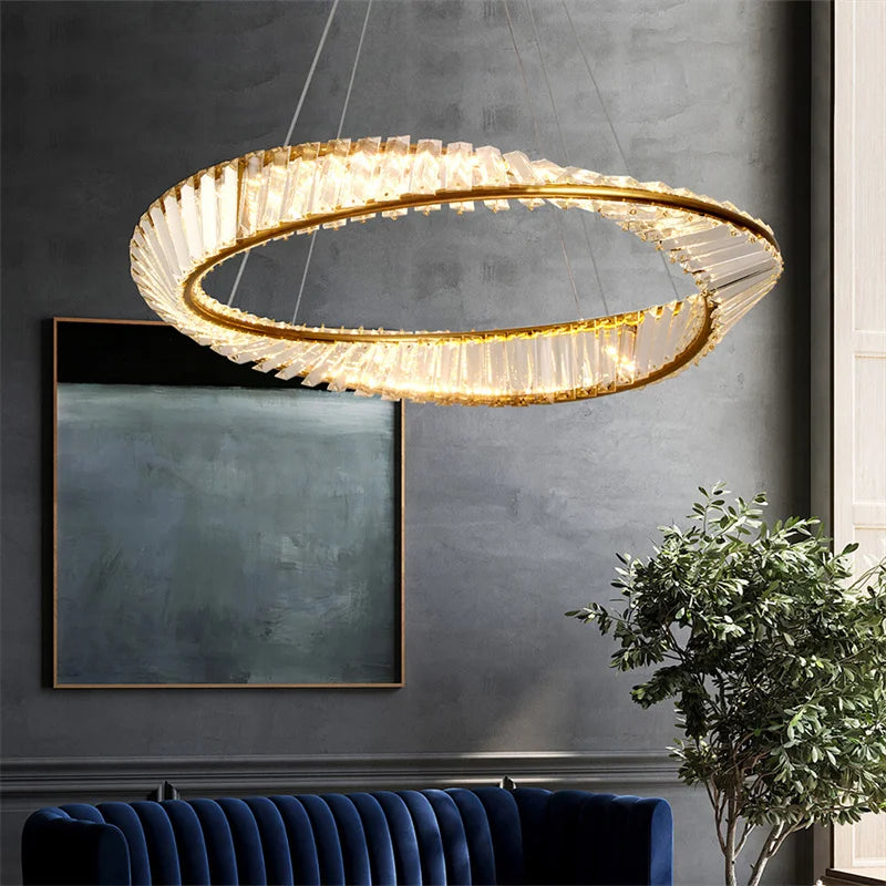 Lumitierra Selene, lámpara Colgante de Anillo LED (vista 2)