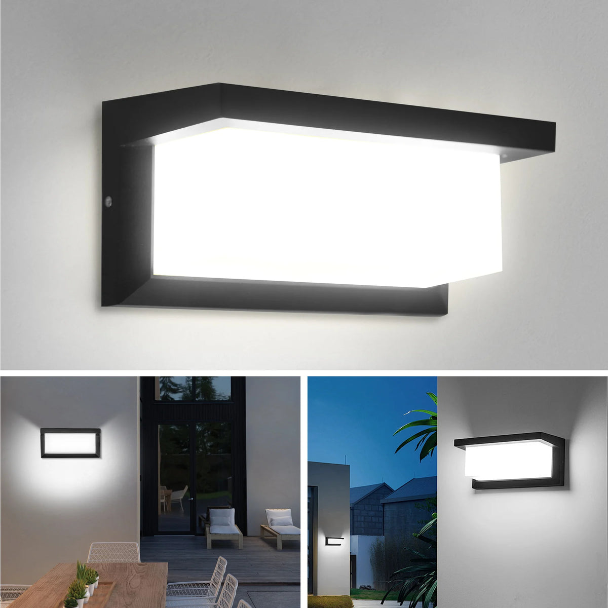 Lumitierra Arce — Vintage Rectangular Wall Sconce