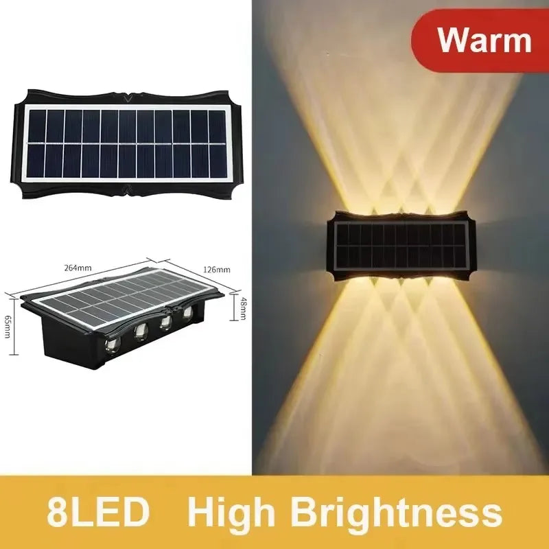Lumitierra Levante — Up and Down Solar Wall Light