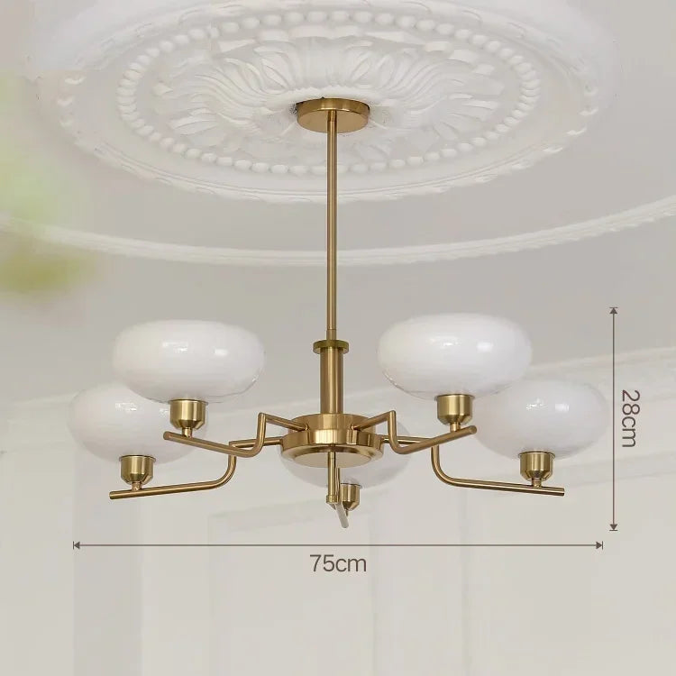 Lumitierra Pine — Nordic Retro Style Chandelier
