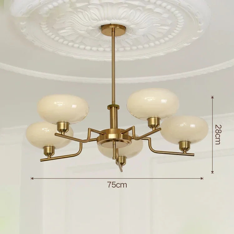 Lumitierra Pine — Nordic Retro Style Chandelier