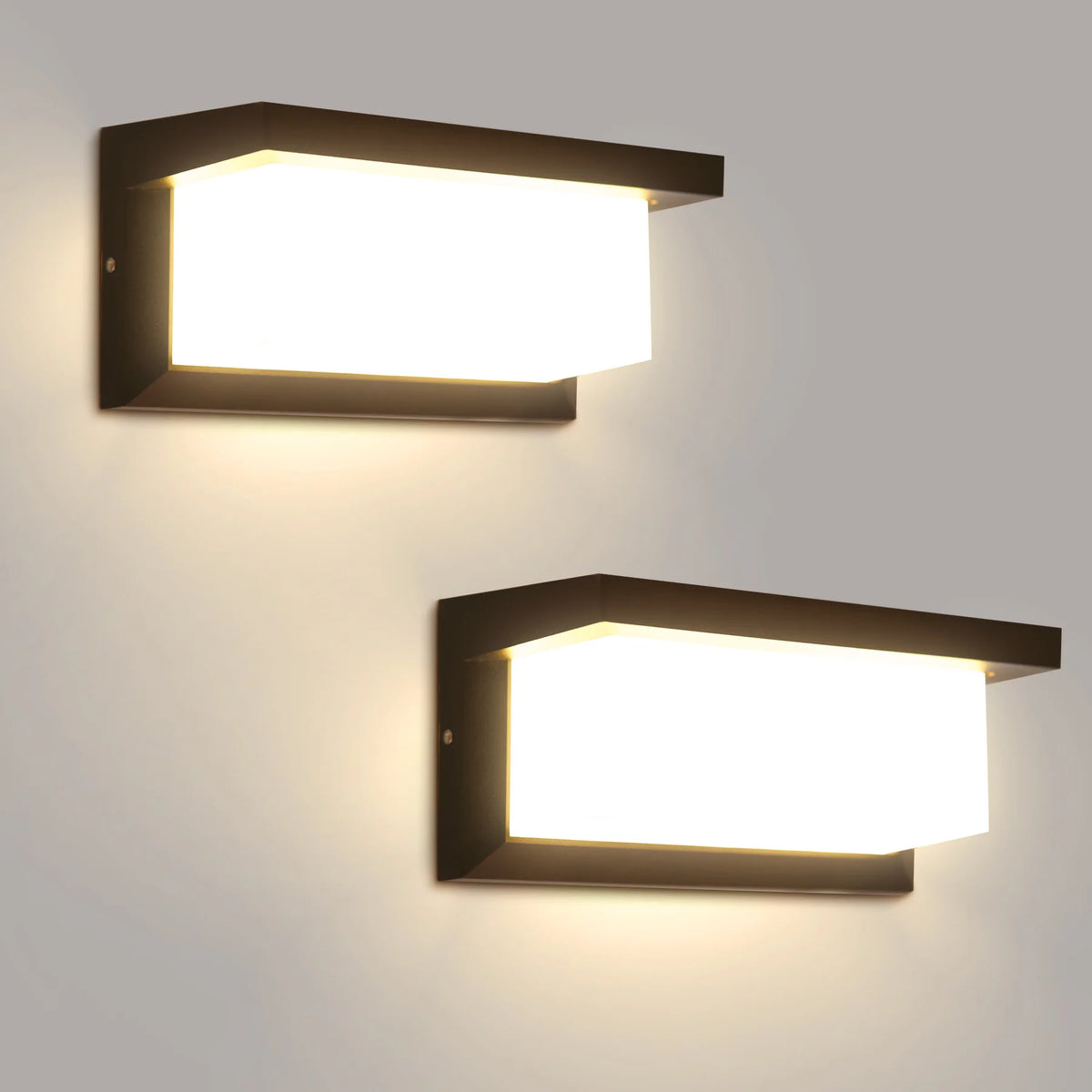Lumitierra Arce — Vintage Rectangular Wall Sconce