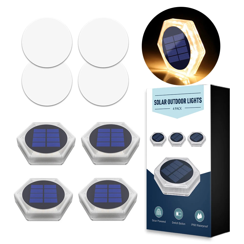 Lumitierra Losa — IP68 Solar Ground Light