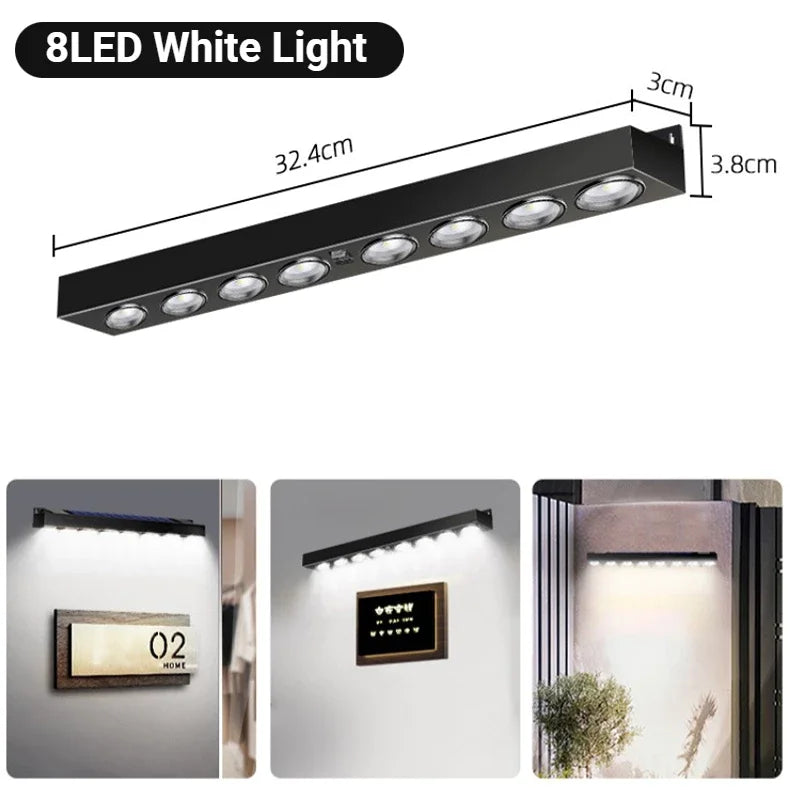 Lumitierra Farol — Solar Wall Light with Lens