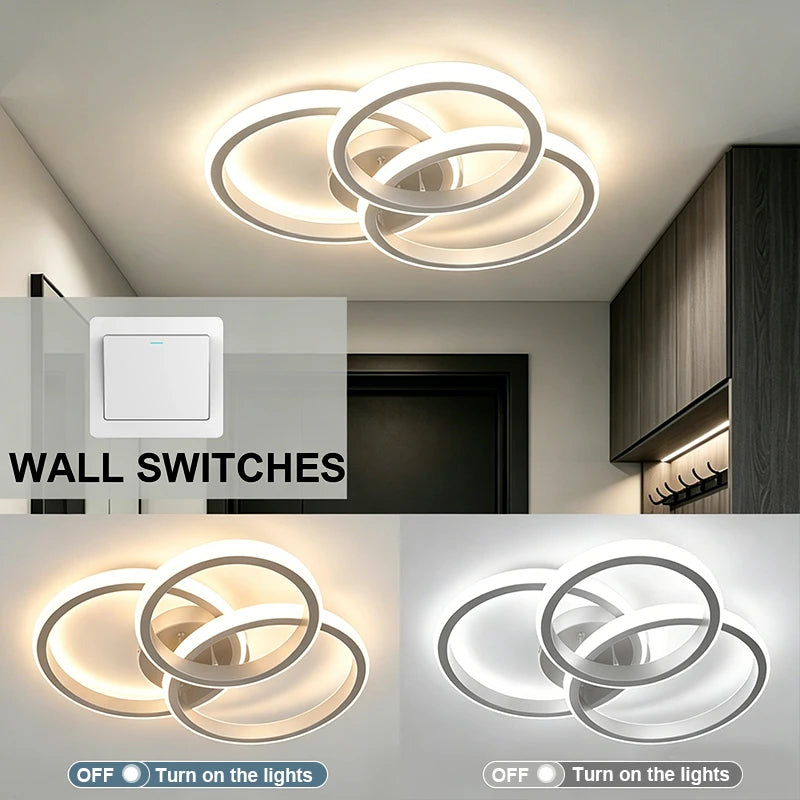 Lumitierra Olivo — LED Ceiling Chandelier