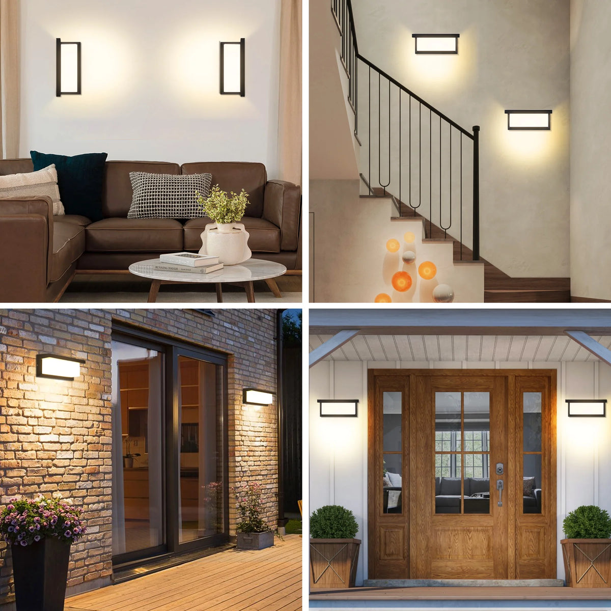 Lumitierra Arce — Vintage Rectangular Wall Sconce