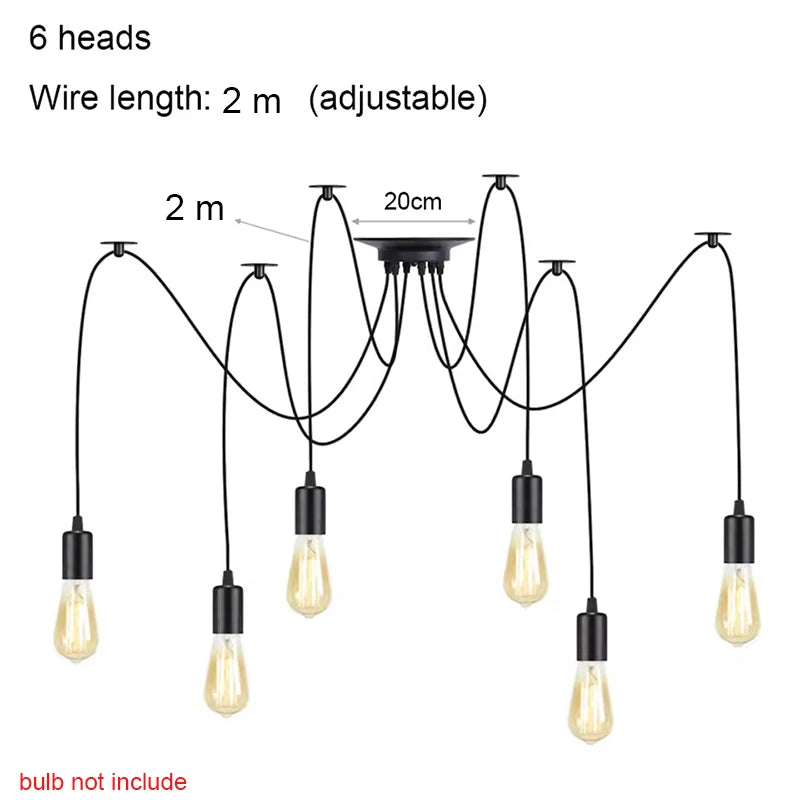 Lumitierra Ribera — Multi-Light Chandelier Pendant