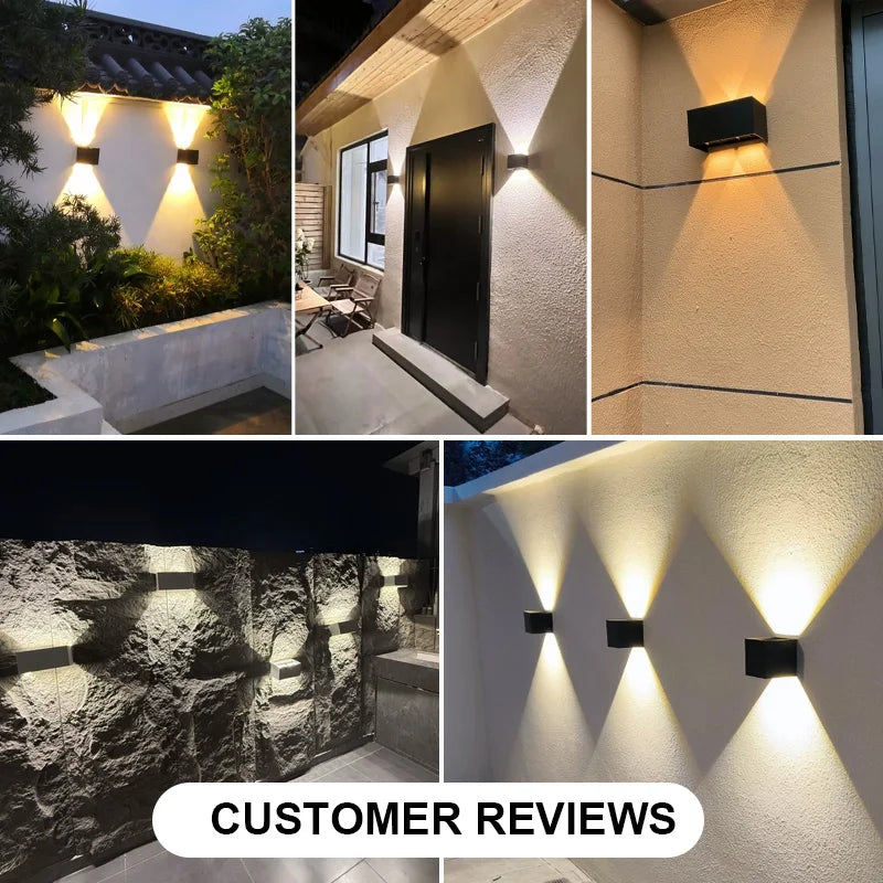 Lumitierra Aura, aplique LED Exterior IP65 12W/24W (vista 5)