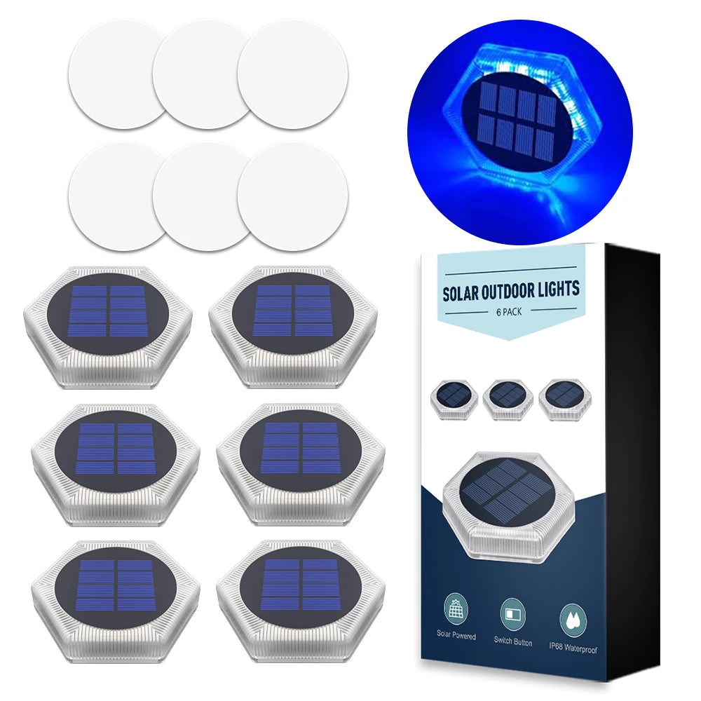 Lumitierra Losa — IP68 Solar In-Ground Light