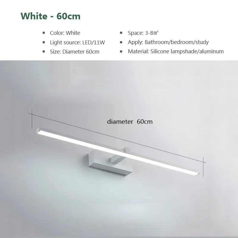 Lumitierra Linen — LED Wall Sconce for Bedroom and Bathroom