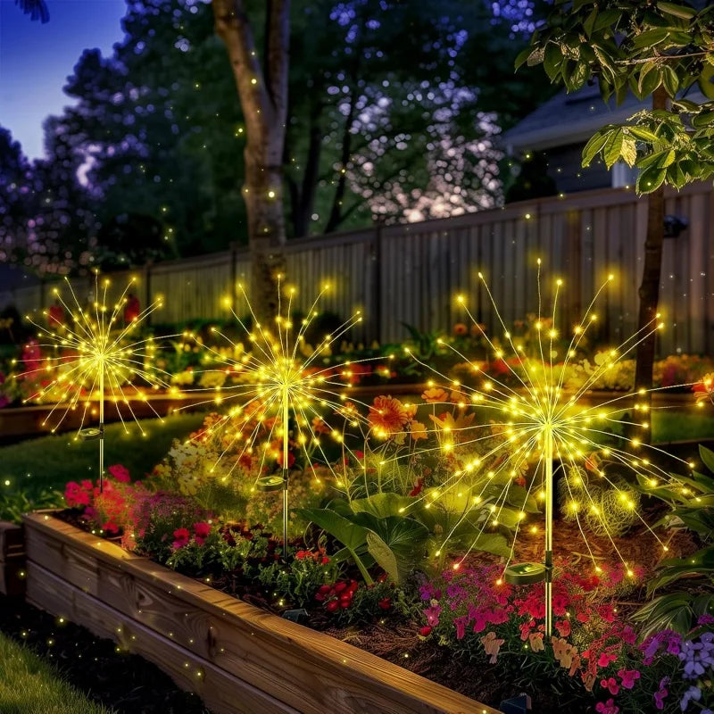 Lumitierra Chispa — 200-LED Copper Wire Solar String Light