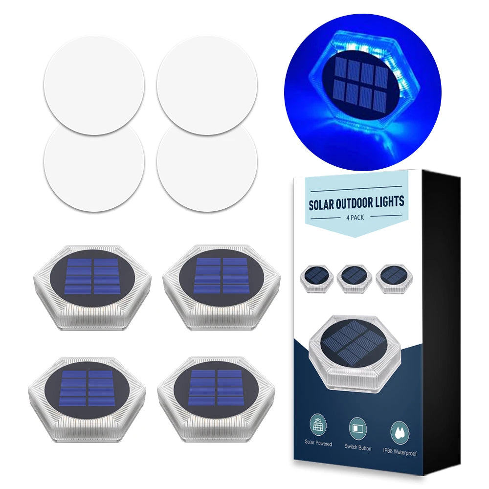 Lumitierra Losa — IP68 Solar In-Ground Light