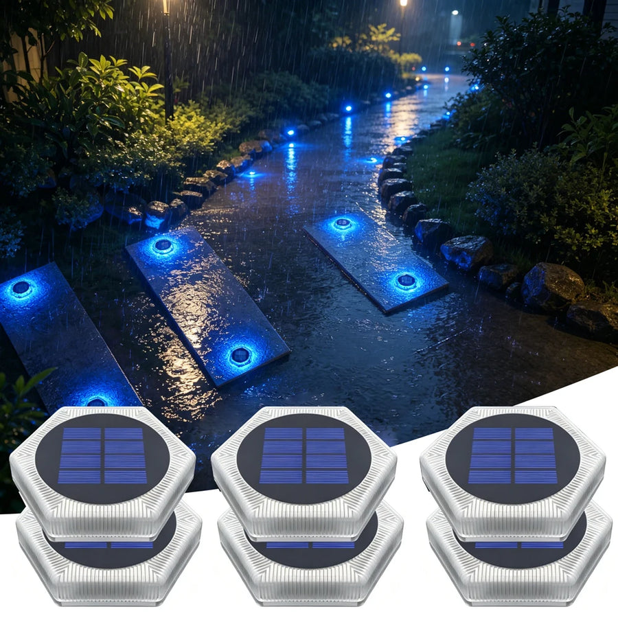 Lumitierra Losa — Foco Solar de Suelo IP68