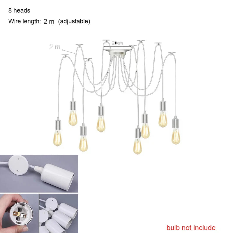 Lumitierra Ribera — Multi-Light Chandelier Pendant