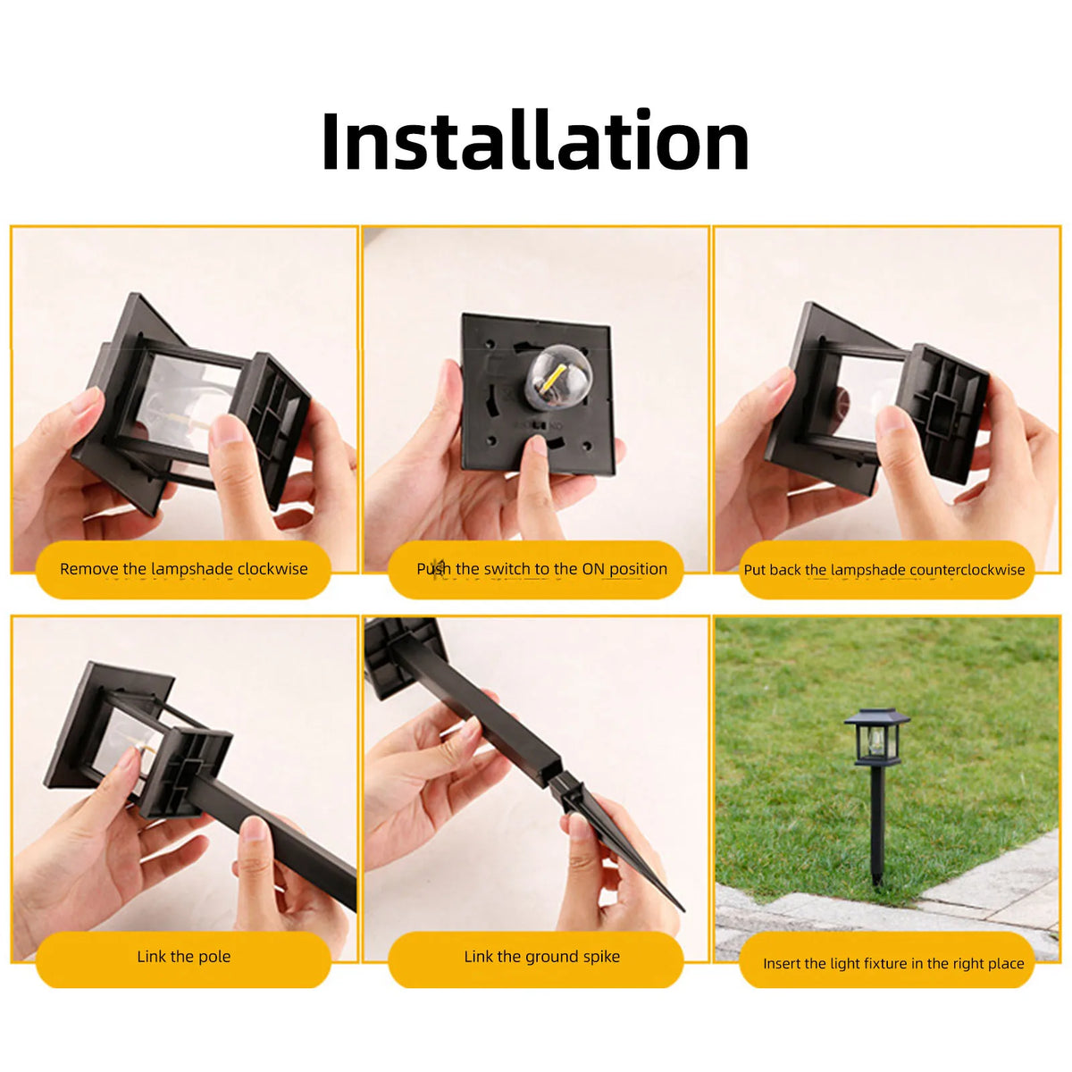 Lumitierra Romero — Solar Stake Garden Light