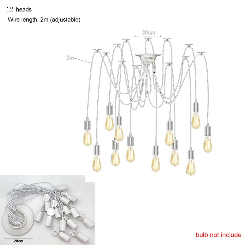 Lumitierra Ribera — Multi-Light Chandelier Pendant
