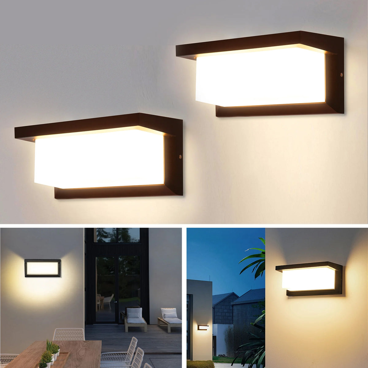 Lumitierra Arce — Vintage Rectangular Wall Sconce