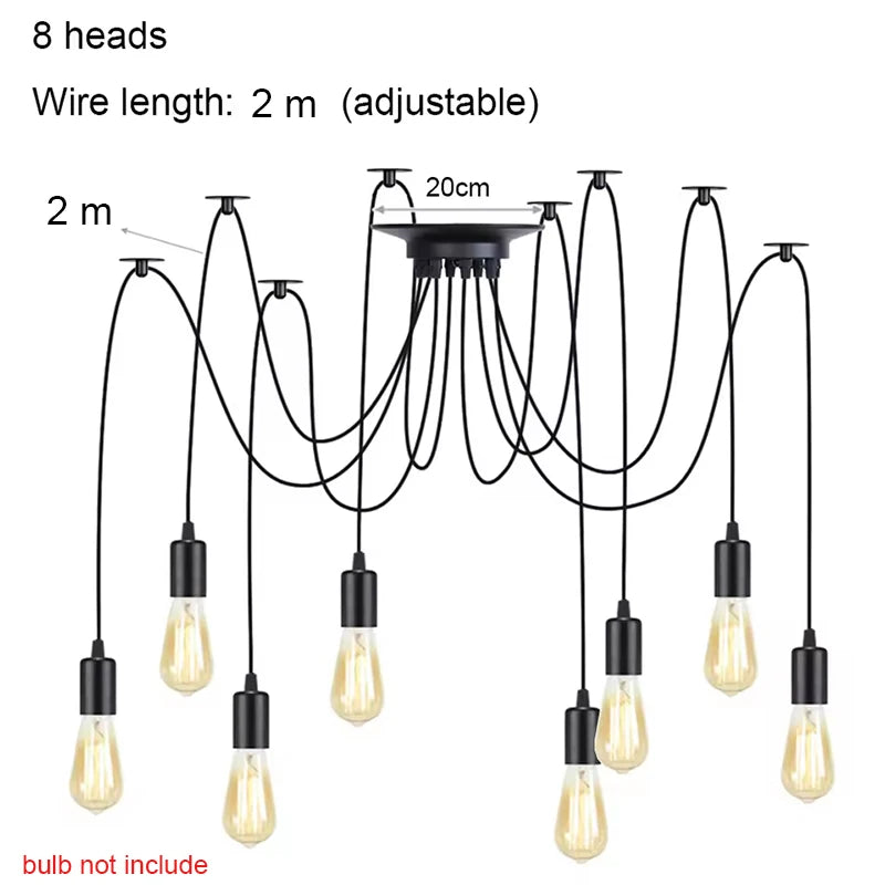 Lumitierra Ribera — Multi-Light Chandelier Pendant