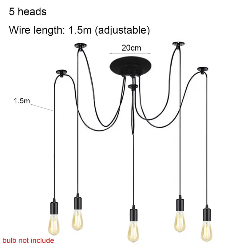Lumitierra Ribera — Multi-Light Chandelier Pendant